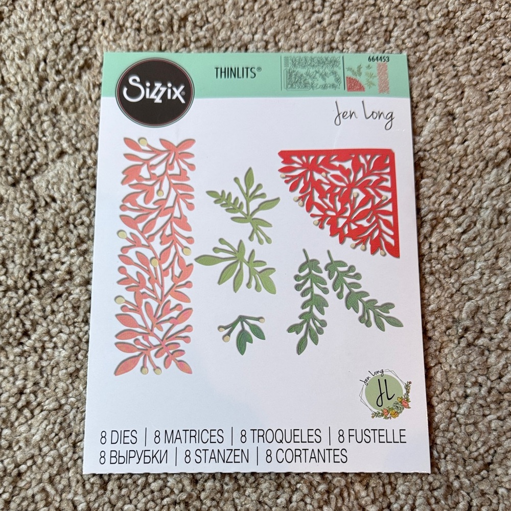 Sizzix Thinlits Intricate Corners Die Set